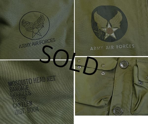 画像3: 【40's】【ビンテージ】【米軍実物】US ARMY AIR FORCE【C-1】【ベスト】  (3)