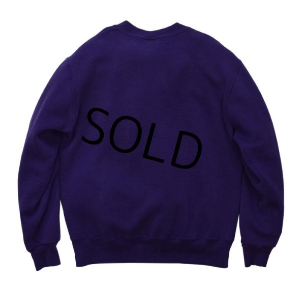 画像3: 90's【ビンテージ】USA製【ラッセル】【紫】OCEAN HEALTH CLUB【前Vスウェット】【サイズM】  (3)