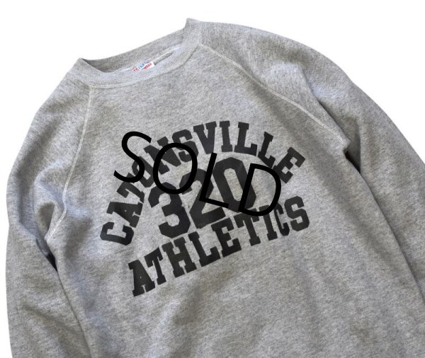 画像1: 90's【ビンテージ】【USA製】【ヘインズ】CATONSVILLE ATHLETICS【スウェット】【サイズＬ】  (1)