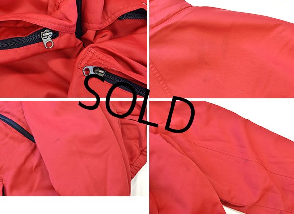 画像4: 【ポロスポーツ】【ラルフローレン】【赤】【裏フリース】【ナイロンジャケット】【ブルゾン】【サイズXL】  (4)