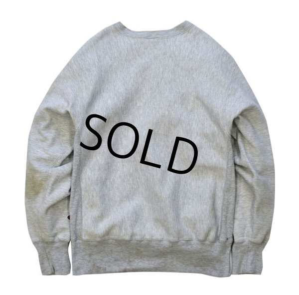 画像5: 90’s【USA製】【ビンテージ】【チャンピオン】【リバースウィーブ】【グレー】【ANNAPOLIS】【スウェット】【サイズＬ】  (5)