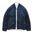 画像4: 【ビンテージ】【ウールリッチ】【Woolrich】【紺】【裏タオル地】【ナイロンジャケット】【ブルゾン】【サイズＭ】  (4)