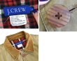 画像2: 【Ｊクルー】【J-crew】【ライトブラウン】【襟コーデュロイ】【赤チェック裏地】【中綿入り】【コットンジャケット 】【サイズＬ】  (2)