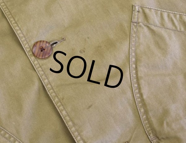 画像5: 【Jクルー】【J-crew】【ライトブラウン】【襟コーデュロイ】【赤チェック裏地】【中綿入り】【コットンジャケット 】【サイズL】  (5)