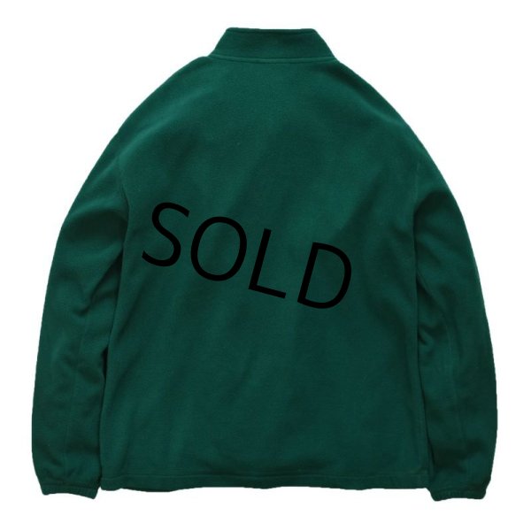 画像3: 90's【ビンテージ】【ＬＬビーン】【L.L.bean】【緑×紺】【フリース】【スナップＴ】【サイズＭ】  (3)