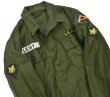 画像1: 【50's〜】【米軍実物】U.S.ARMY【ビンテージ】【OG107】【ユーティリティシャツ】【LEIBY】【サイズM】  (1)