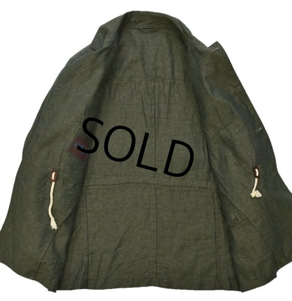 画像4:  ほぼ未使用‼大きめサイズ【イタリー製】【EIDOS NAPOLI】【シルクxリネン】ジャケット【リネンジャケット】【サイズ58R】  (4)
