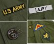 画像4: 【50's〜】【米軍実物】U.S.ARMY【ビンテージ】【OG107】【ユーティリティシャツ】【LEIBY】【サイズM】  (4)