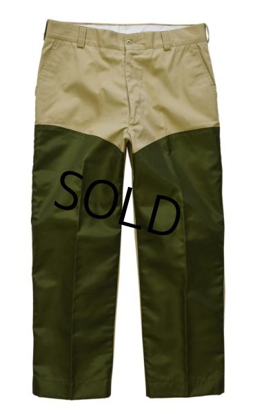 画像2: 80’ｓ【新品未使用!!】ＬＬビーン【L.L.bean】【ベージュ×緑】【フィッシングパンツ】【Ｗ36】　  (2)