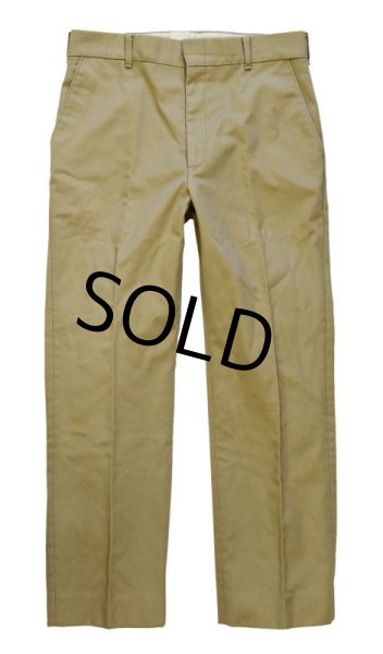 画像2: 【USA製】【ビンテージ】【Kreeger＆Sons】【チェック裏地付き】【チノパンツ】【チノパン】【W34】  (2)