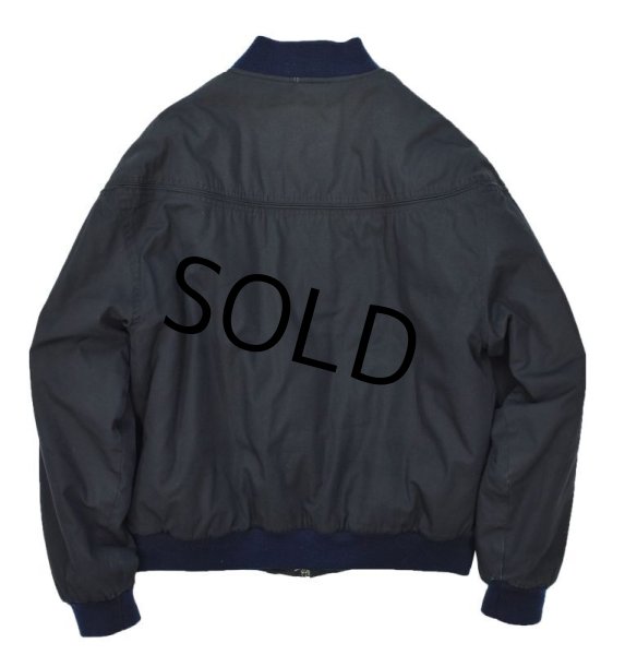 画像3: 【ビンテージ】【DAVID TAYLOR】 中綿入り【黒】【カップショルダージャケット】【ジップアップブルゾン】【ダービージャケット】【バーシティージャケット】【サイズL】  (3)