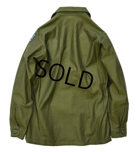 画像3: 【60's】【米軍実物】【ビンテージ】【U.S.ARMY】【OG107】【ユーティリティシャツ】【サイズ 15 1/2-33】  (3)