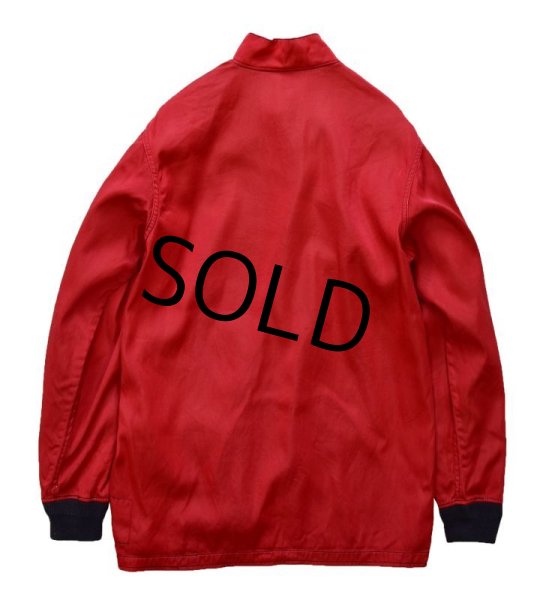 画像3: 60's【ビンテージ】【U.S.NAVY】【赤】ミリタリー フライトデッキサマージャケット JUMPER IDENTIFICATION FLIGHT DECK【サイズＭ】  (3)