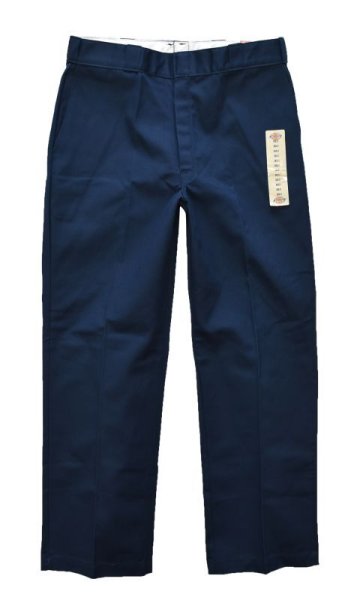画像3: 【デッドストック】USA製【ビンテージ】【ディッキーズ】【Dickies】【ネイビー・紺】【ワークパンツ】【32×34】  (3)