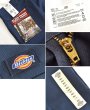 画像3: 【デッドストック】USA製【ビンテージ】【ディッキーズ】【Dickies】【ネイビー・紺】【ワークパンツ】【36×31】  (3)