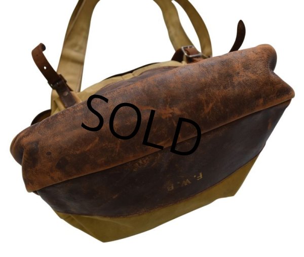 画像5: 40's【ビンテージ】【ハンティングバッグ】【ショルダーバッグ】【フィッシングバッグ】   (5)
