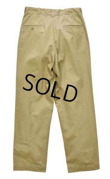 画像3: 【60's】【ビンテージ】U.S.ARMY 米軍実物【チノパンツ】【チノパン】【30x29】  (3)