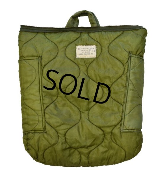 画像4:  70's【ビンテージ】【米軍実物】【USAF】【ヘルメットバッグ】  (4)