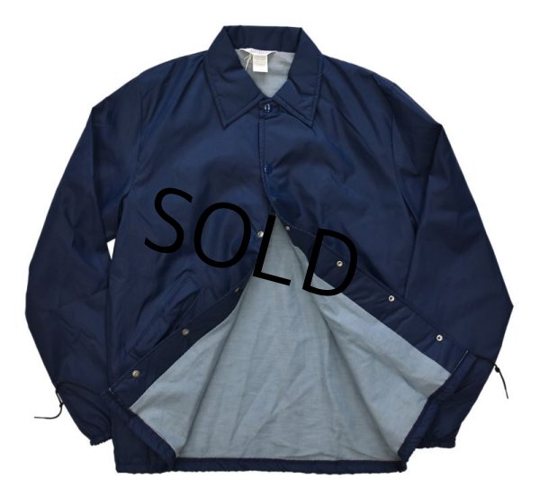 画像3: 80's【USA製】【デッドストック】【ビンテージ】【Birdie Richard Aleslie】【紺】【コーチジャケット】【サイズS】  (3)