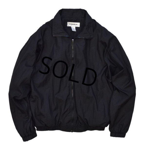 画像3: 【ビンテージ】【NJ DANCE】【黒】【ナイロンジャケット】【ブルゾン】【サイズM】  (3)
