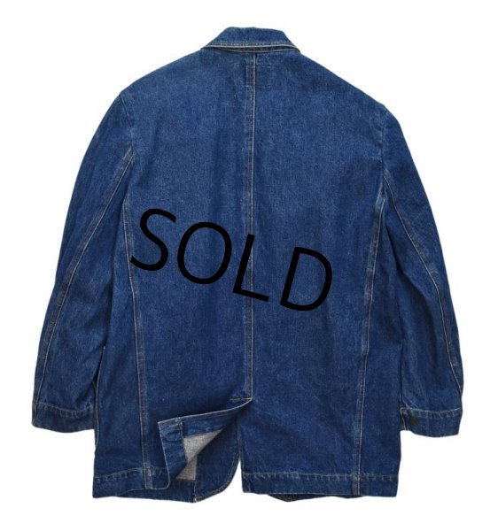 画像3: 【ビンテージ】【LIZ WEAR】【デニムテーラードジャケット】【レディース古着】【サイズM】  (3)