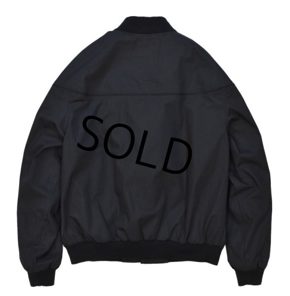 画像3: 【ビンテージ】【タウンクラフト】【黒】【カップショルダージャケット】【ジップアップブルゾン】【ダービージャケット】【バーシティージャケット】【サイズＳ】  (3)