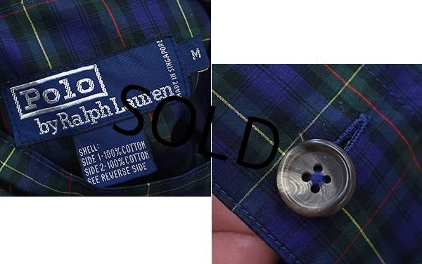 画像2: 【程度良好!!】【オールド ラルフローレン】【リバーシブル】【ブルゾン】【サイズM】  (2)