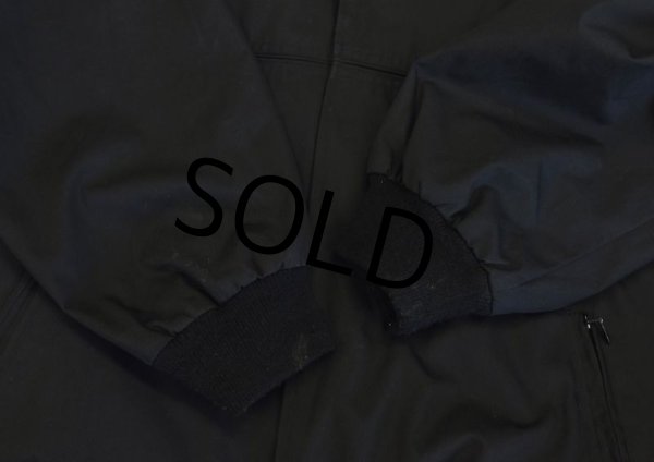 画像4: 【ビンテージ】【タウンクラフト】【黒】【カップショルダージャケット】【ジップアップブルゾン】【ダービージャケット】【バーシティージャケット】【サイズＳ】  (4)