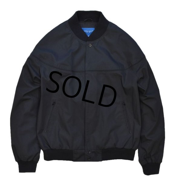 画像5: 【ビンテージ】【タウンクラフト】【黒】【カップショルダージャケット】【ジップアップブルゾン】【ダービージャケット】【バーシティージャケット】【サイズＳ】  (5)