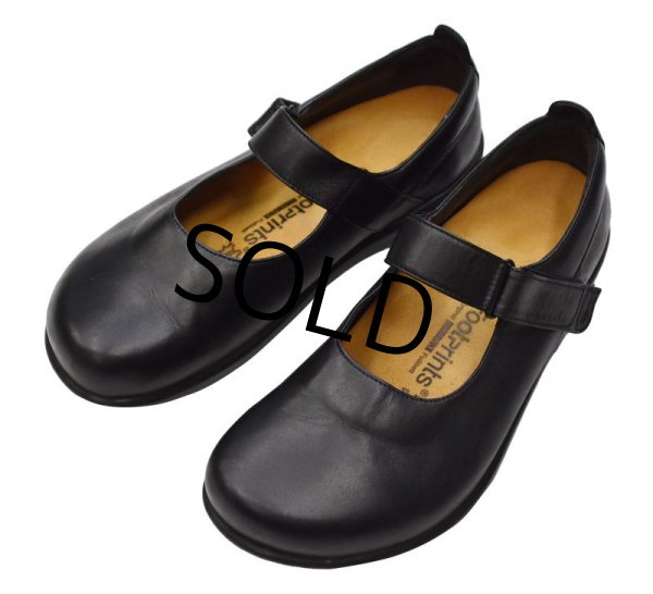 画像5: ビルケンシュトック【Footprints】フットプリンツ　size38　【２５センチ】黒　レザーシューズ レディース古着  (5)