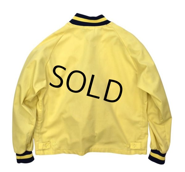 画像3: 【70's】ビンテージ【マクレガー】黄色×紺【ブルゾン】【サイズXL】  (3)