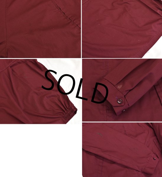 画像3: 【70’s〜】【USA製】【ビンテージ】【CAMPUS】【キャンパス】【エンジ】【ブルゾン】【スイングトップ】【オールウェザージャケット】【サイズＸＬ】  (3)