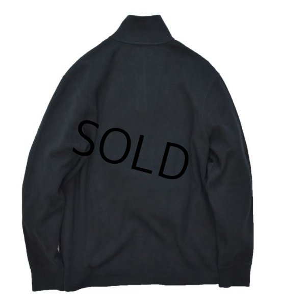 画像3: 【未使用】【ラルフローレン】【黒】【ハーフジップ】【コットンセーター】【サイズＭ】   (3)