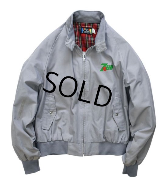 画像6: 80's〜90's【ビンテージ】【USA製】【7up】グレー【赤チェック裏地付き】【ジップアップブルゾン】【サイズXL】  (6)