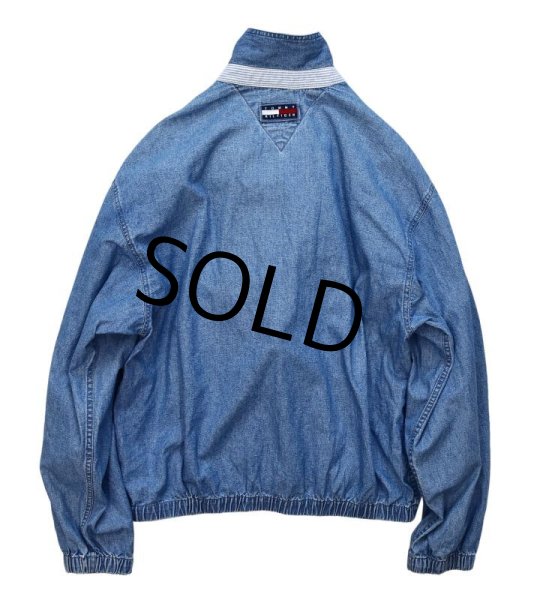 画像3: 【トミーヒルフィガー】【シャンブレー】【ジップアップブルゾン】【サイズ Ｍ】  (3)