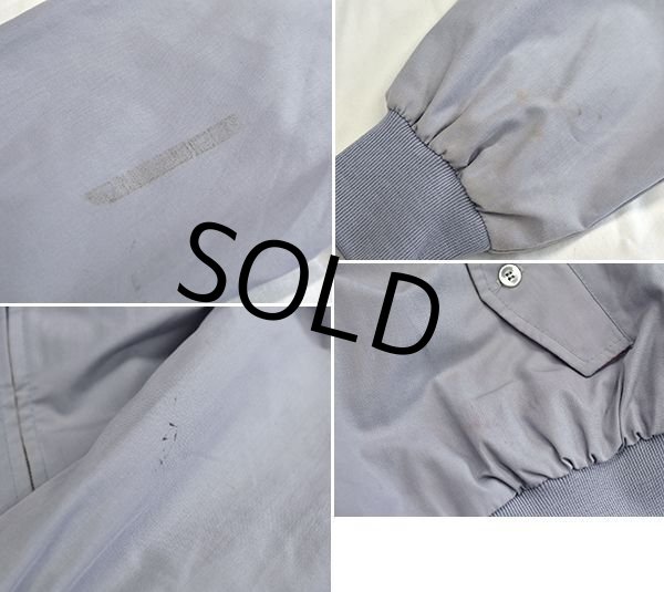 画像3: 80's〜90's【ビンテージ】【USA製】【7up】グレー【赤チェック裏地付き】【ジップアップブルゾン】【サイズXL】  (3)