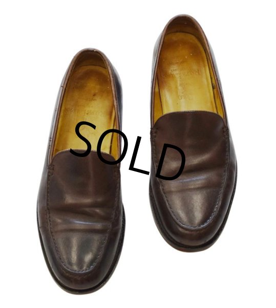 画像5: イタリー製!【ラルフローレン】【POLO ralph lauren】【ブラウン】【スリッポン】【ローファー】【9D】【27cm程度】  (5)