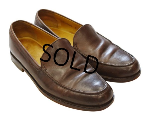 画像4: イタリー製!【ラルフローレン】【POLO ralph lauren】【ブラウン】【スリッポン】【ローファー】【9D】【27cm程度】  (4)