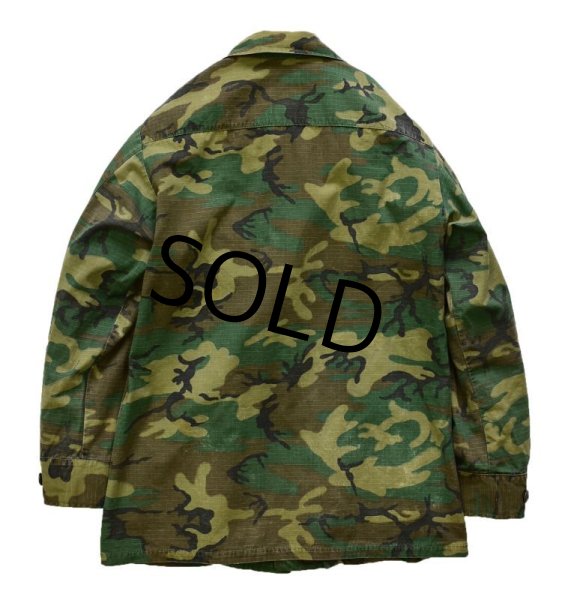 画像4: 【ビンテージ】【70's】【米軍実物】ERDL【ERDL】ファティーグジャケット ジャングルファティーグシャツ【S-SHORT】ファティーグジャケット  (4)