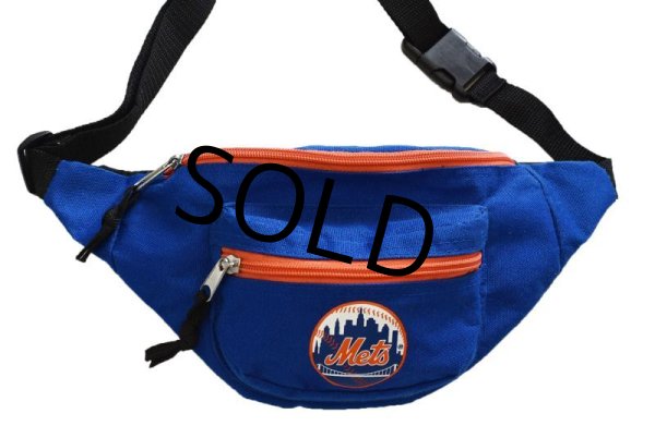 画像5: 【ビンテージ】【青×オレンジ】【ニューヨークメッツ】MLB【ウエストポーチ】  (5)