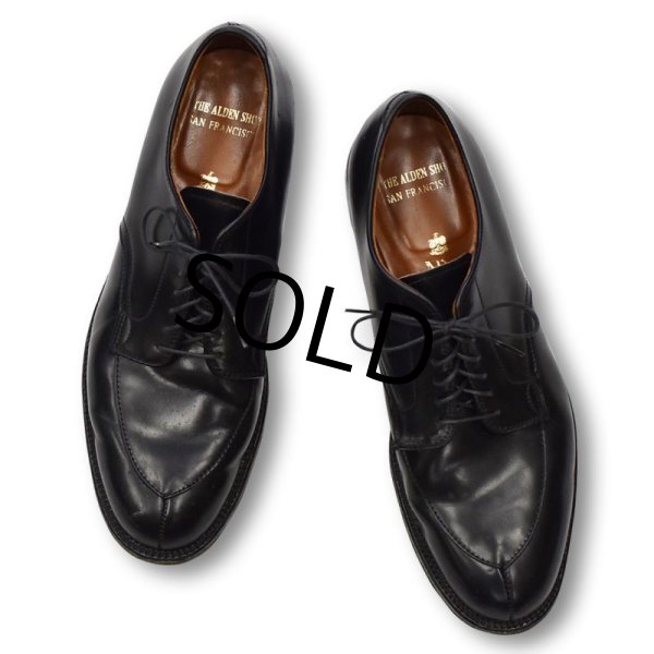 画像3: 【USA製】【オールデン】alden【Vチップ】【Uチップ】黒【レザーシューズ】【54411】【11 B/D】【29cm程度】  (3)