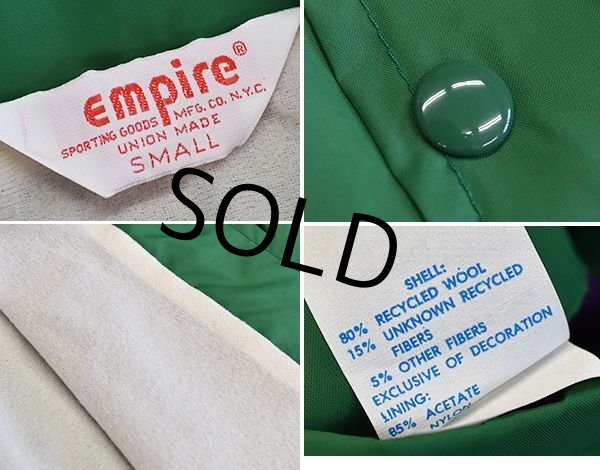 画像2: ほぼ未使用【ビンテージ】【緑】グリーン【コーチジャケット】【サイズS】  (2)