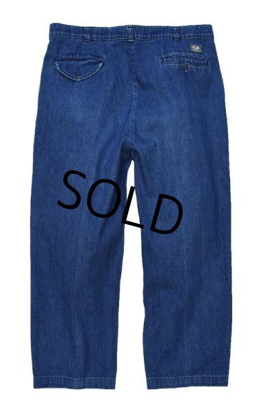 画像3: 大きめサイズ【USA製】【ビンテージ】【マンシングウェア】【２タック】【デニムパンツ】【36ｘ30】  (3)