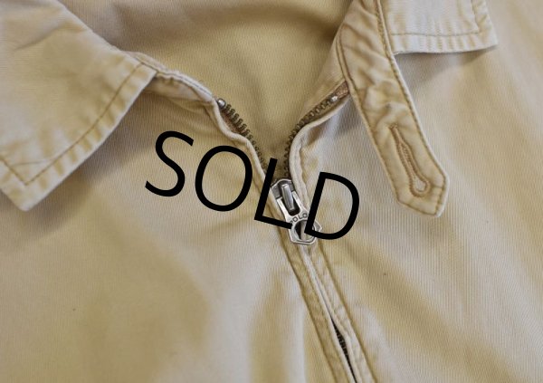 画像4: 【ラルフローレン】【ベージュ】【コットンブルゾン】スウィングトップ【サイズXL】  (4)
