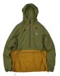 画像1: 【ビンテージ】【L.L.Bean】【ＬＬビーン】【カーキ×ブラウン】【ハーフジップ】【プルオーバージャケット】アノラックパーカー【サイズＸＸＬ】  (1)