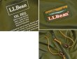 画像2: 【ビンテージ】【L.L.Bean】【ＬＬビーン】【カーキ×ブラウン】【ハーフジップ】【プルオーバージャケット】アノラックパーカー【サイズＸＸＬ】  (2)