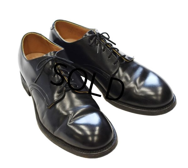 画像4: 【程度良好】70's【ビンテージ】【U.S.NAVY】【サービスシューズ】【7R】【25cm程度】  (4)