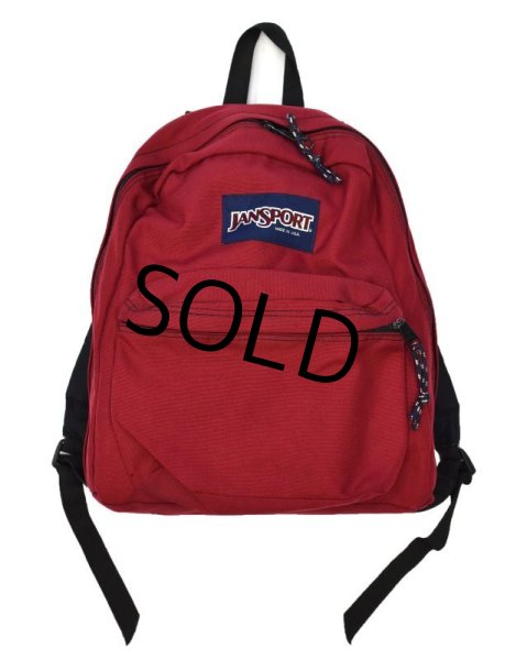 画像1: 【ビンテージ】【USA製】【jansport】ジャンスポーツ【赤】【デイパック】【リュックサック】  (1)