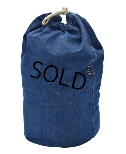 画像6: 50's【ビンテージ】【米軍実物】【U.S.ARMY】【デニムランドリーバッグ】  (6)