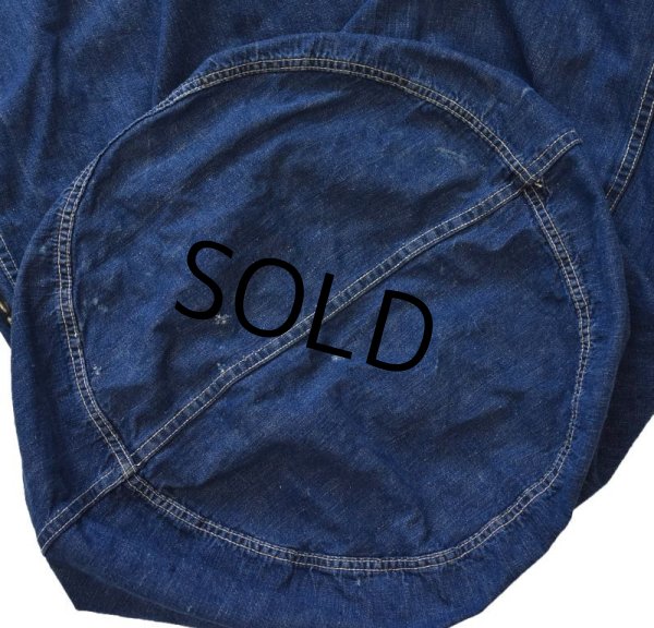 画像7: 50's【ビンテージ】【米軍実物】【U.S.ARMY】【デニムランドリーバッグ】  (7)